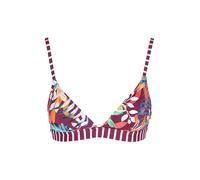 VENICE BEACH Top de bikini triángulo para mujer rojo oscuro | 40 A/B
