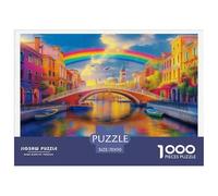 Venice Canals Extreme 1000 Piece Educational Puzzle - Art Game for Adults and Kids 12+ 70x50cm/1000pcs