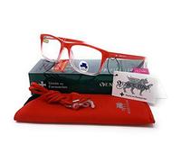 VENICE EYEWEAR OCCHIALI | Gafas con Filtro Luz Azul, Ordenador Gaming Móvil, Protección Antifatiga - Venice Coti Dioptría (1-1,50-2 - 2,50-3 - 3,50) (Rojo, Sin Graduación +0,00)