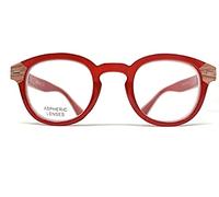 VENICE EYEWEAR OCCHIALI | Gafas de lectura, presbicia, vista cansada, Diseño en 3 Colores. VENICE HAMBURG - Dioptrías: 1 a 3,5 (Rojo, +3,00)