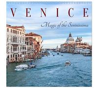 Venice Magic of the Serinissima (Calendar 2026 12" x 24" / 30 x 60 cm (abierto) CALVENDO 12 Month Wall Calendar