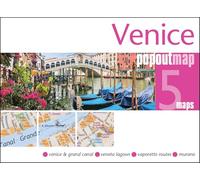 Venice PopOut Map: Pocket size, pop up city map of Venice