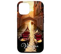 Venice Romantic Sunset Scene for Venezia, Italy Fans Carcasa para iPhone 12/12 Pro