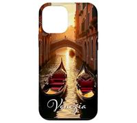 Venice Romantic Sunset Scene for Venezia, Italy Fans Carcasa para iPhone 12 Mini