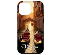 Venice Romantic Sunset Scene for Venezia, Italy Fans Carcasa para iPhone 12 Pro MAX