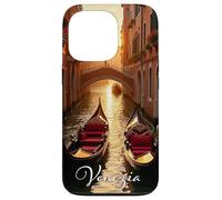 Venice Romantic Sunset Scene for Venezia, Italy Fans Carcasa para iPhone 13 Pro