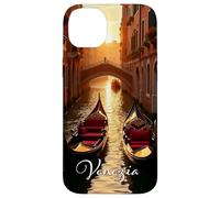 Venice Romantic Sunset Scene for Venezia, Italy Fans Carcasa para iPhone 14 Plus