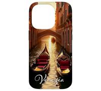 Venice Romantic Sunset Scene for Venezia, Italy Fans Carcasa para iPhone 14 Pro