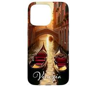 Venice Romantic Sunset Scene for Venezia, Italy Fans Carcasa para iPhone 15 Pro MAX