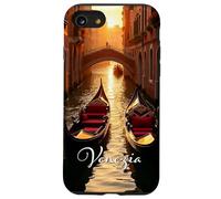 Venice Romantic Sunset Scene for Venezia, Italy Fans Carcasa para iPhone SE (2020) / 7/8