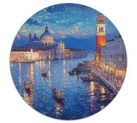 Venice Water City 1000 Piece Jigsaw Puzzle For Adults Challenging Game Stress Relief Puzzle Cultivate The Spirit of Teamwork For Adults Gifts 1000pcs (67.5x67.5cm)