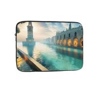 Venice Water City - Funda para portátil a prueba de golpes, funda protectora delgada para transporte de viaje de 12 pulgadas