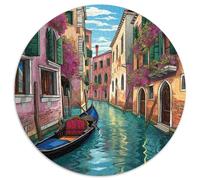Venice Water City Rompecabezas Imposible,desafío for Adults Juego Educativo 1000 Piezas Obra De Arte De Juego De para Adultos Y Niños 1000pcs (67.5x67.5cm)