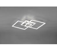 VENIDA LED TECHO DE LUZ DE ALUMINIO DOBLE CUADRADO CON REGULACIÓN DE INTENSIDAD