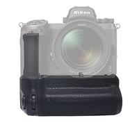 Venidice Mango de batería multifunción como repuesto para cámara Nikon Z6 ll Z7 ll sin espejo con dos cajas de batería, color negro