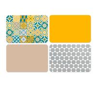 Venilia Juego de 4 manteles Individuales Marrocan Summer, manteles Individuales para Comedor, manteles Individuales, Lavables, Aptos para Alimentos, 45 x 30 cm, 59140