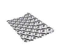 Venilia Lámina adhesiva, Cubos 3D Retro Azul Gris, 45cm x 2m, Espesor 95μ, Vinilo autoadhesivo para muebles o cocina, decorativas papel pintado pared, PVC sin ftalatos, Fabricado en UE