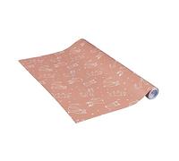 Venilia Lámina adhesiva, Gato Gatos Coral, 45cm x 2m, Espesor 95μ, Vinilo autoadhesivo para muebles o cocina, decorativas papel pintado pared, PVC sin ftalatos, Fabricado en UE