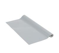 Venilia Lámina adhesiva Greenline, Gris plata Gris, 67,5cm x 2m, Espesor 95μ, Vinilo autoadhesivo para muebles o cocina, papel pintado, de plástico 100% reciclado, sin ftalatos, Fabricado en UE