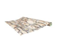 Venilia Lámina adhesiva Greenline, Pared de piedra, 45cm x 2m, Espesor 95μ, Vinilo autoadhesivo para muebles o cocina, papel pintado, de plástico 100% reciclado, sin ftalatos, Fabricado en UE
