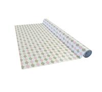 Venilia Lámina adhesiva, Lunares Retro Rosa Blanco Gris Topo, 45cm x 2m, Espesor 95μ, Vinilo autoadhesivo para muebles o cocina, decorativas papel pintado pared, PVC sin ftalatos, Fabricado en UE