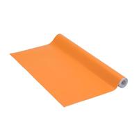 Venilia Lámina adhesiva, Mate Naranja Albaricoque, 45cm x 2m, Espesor 160μ, Vinilo autoadhesivo para muebles o cocina, decorativas papel pintado pared, PVC sin ftalatos, Fabricado en UE