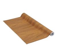 Venilia Lámina adhesiva, Nogal Francés aspetto legno Marrón, 45cm x 3m, Espesor 95μ, Vinilo autoadhesivo para muebles o cocina, decorativas papel pintado pared, PVC sin ftalatos, Fabricado en UE