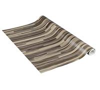 Venilia Lámina adhesiva, Parquet marrón Aspecto madera, 90 cm x 2,1 m, Espesor 95μ, Vinilo autoadhesivo para muebles o cocina, decorativas papel pintado pared, PVC sin ftalatos, Fabricado en UE