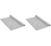 Venilia Lámina adhesiva, Terciopelo Velvet Gris claro, 45cm x 1m, Espesor 140μ, Vinilo autoadhesivo para muebles o cocina, decorativas papel pintado pared, PVC sin ftalatos, Fabricado en UE