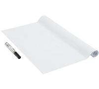 Venilia Lamina Pizarra Blanca autoadhesiva incl 1 bolígrafo, Blanco, 67,5cm x 1,5m, Espesor 150μ, Foglio di carta autoadesivo Whiteboard, PVC senza ftalati, Prodotto in UE