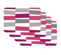 Venilia Rouge Salvamanteles Rojo, Mantelería, Mantel Individual para el Comedor, Apto para Alimentos, 4 tajada, 45 x 30 cm, 59058, Blackjack Rot, 30 x 45 cm, 4