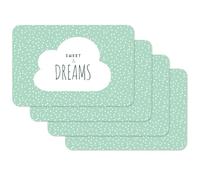 Venilia Salvamanteles Dreams Mento, Mantel Individual, Mantelería, Mantel Individual para el Comedor, Apto para Alimentos, 4 tajada, 45 x 30 cm, 59070