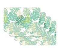 Venilia Salvamanteles, Mantelería, Mantel Individual para el Comedor, Apto para Alimentos, Vert, 4 tajada, 45 x 30 cm, 59107, Plástico Polipropileno, Pri Palm Tree, 30 x 45 cm, 4