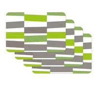 Venilia Salvamanteles Vert, Mantelería, Mantel Individual para el Comedor, Apto para Alimentos, 4 tajada, 45 x 30 cm, 59059, Blackjack Grün, 30 x 45 cm, 4