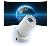 VenirCool Proyector XL2-23E, mini proyector inteligente 4K con WiFi 6 de doble banda 5G y Bluetooth, proyector portátil con corrección trapezoidal automática, ideal para dormitorio