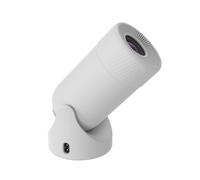 VenirCool XL2-23C Mini proyector 4K compatible con WiFi 6 y Bluetooth 5.4, altavoz base de sonido de 5 W, proyector portátil giratorio de 180° vertical automático para el hogar, dormitorio al aire