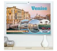 Venise - Un hommage imagé à la magie vénitienne (Calendrier mural 2026 DIN A2 vertical) calendrier de bureau: Découvrez chaque mois des photographies ... capturent la beauté intemporelle de Venise.