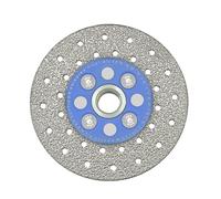 VENJELD Disco de Diamante para Granito - 100mm Doble Lado Disco de Corte y Rectificado para Granito Porcelánico Azulejos Piedra Mármol Hormigón con Rosca M14