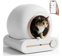 Venkillian Arenero para Gatos Autolimpiable Inteligente: Gran Capacidad 65L Control Remoto con App Tuya Smart Depósito de Residuos 9L Ideal para Hogar Apartamentos Familias con Varios Gatos