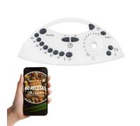 VENMON NATURALMENTE Panel Frontal Botonera Thermomix TM31 | Repuesto y Recambio Compatible | Placa Frontal TM31 | Accesorio y Repuestos Thermomix TM31 | Botonera Tm31 | Bimby