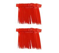 VENOAL Herramientas de plantación de jardines, 100 etiquetas para plantas de bonsái, etiquetas de jardín, tipo T, etiquetas de jardín hacia arriba, marcadores de guardería hacia arriba