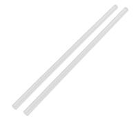 VENOAL Varilla redonda de acrílico sólido de 3 mm x 250 mm, barra de compresión Pmma transparente, 2 piezas