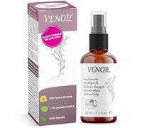 Venoil Aceite De Masaje Relajante 50ml Aceite Corporal Hidratante con Arnica Centella Ginkgo e Ippocastano Aceite De Almendras Dulces Para Piernas Cansadas Y Pesadas Body Oil Natural