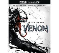 Venom (4K UHD Blu-ray) Tom Hardy Michelle Williams Riz Ahmed (Importación USA)