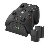 Venom Base de carga doble con 2 paquetes de baterías recargables - Negro (Xbox Series X y S/Xbox One)
