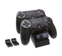 Venom Base de Carga Doble para mandos PS4, indicador LED, USB, Negro