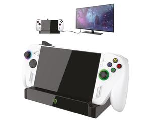 Venom Base Multimedia para ASUS ROG Xbox Ally y Ally X | Dock HDMI 2.1 4K con Ventiladores, Carga USB-C 100W, Ethernet y USB | Compatible con Steam Deck, Legion Go, MSI Claw