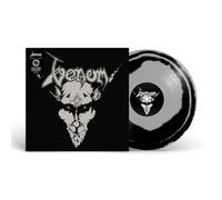 Venom 'Black Metal' 40th Anniversary Vinilo Swirl Negro Plata - Nuevo y Sellado