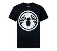 Venom Camiseta Efecto Envejecido para Hombre (NS5277)