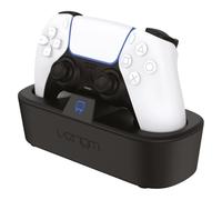 Venom Cargador Turbo para Mando PS5 | Cargador Rápido DualSense & Edge con Indicador LED | Estación de Carga con Protección Inteligente